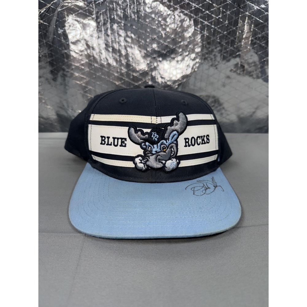 Wilmington Blue Rocks Hat Cap Snap Back One Size MILB Baseball '47 Autographed
